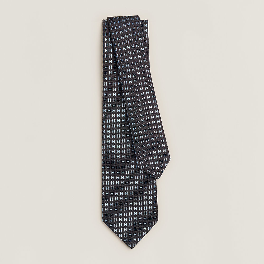 エルメス　CRAVATE FACONNEE TWIL FACONNEE Faconnee H Bicolore tie | Hermès Mainland China